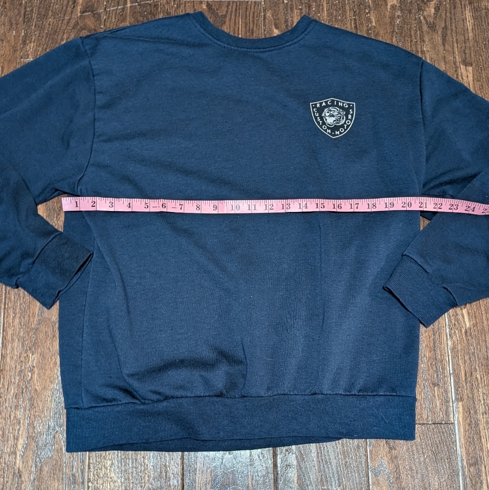 Fleece Collection Vintage-Style Crewneck Sweatshirt Custom Motors Racing - Picture 6 of 8